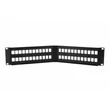 AFL HYPERSCALE 2U 48 portos döntött moduláris patch panel, üres