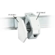 EFB DIN sínre szerelhető 1 portos sorolható keystone adapter