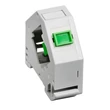 EFB DIN sínre szerelhető sorolható optikai adapter, LC duplex / SC szimplex