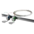 EFB DIN sínre szerelhető sorolható optikai adapter, LC duplex / SC szimplex