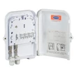 EFB optikai kötődoboz 8 szál végződtetéséhez, SC, E2000, LC dlx adapterhez, IP65
