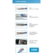 IDEAL NETWORKS Cat.6 UTP RJ45 dugó FT-45 Feed Thru RJ45 krimpelő szerszámhoz, 100 darab