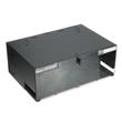 PANDUIT Opticom 19" optikai rack rendező, 4U magas, üres