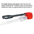 PANDUIT RJ45 csatlakozó lezáró, süllyesztett, szürke