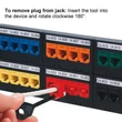 PANDUIT RJ45 csatlakozó lezáró, süllyesztett, szürke