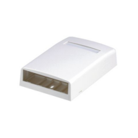 PANDUIT Mini-Com falon kívüli csatlakozó doboz, 4 Mini-Com betét fogadására, törtfehér