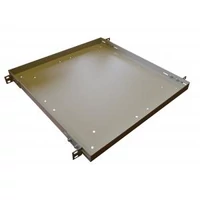 MD fix rögzítésű rack tálca, 450 mm mély, RAL7035 világosszürke