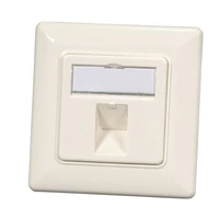 EFB szimpla süllyesztett aljzat keystone betétekhez, fehér