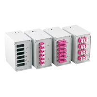 EFB DIN sínre szerelhető optikai doboz, RAL7035 világosszürke