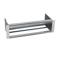 EFB 19" LSA Profil modultartó Subrack, 3U magas