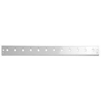 EFB 19" VSB előlap 24xST/FC D-Hole szimplex, szürke