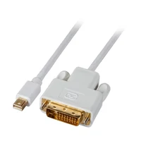 EFB Mini DisplayPort 1.2 - DVI kábel FULL HD, 1 méter, fehér