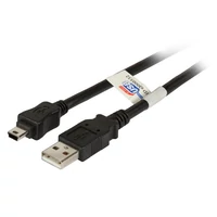EFB USB2.0 Prémium 480 Mbit/s kábelek USB-A / USB-Mini B csatlakozókkal