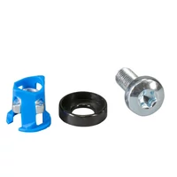 M6 rack csavar készlet, gyors szereléshez, 50 darabos