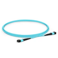 MPO trönk kábelek, multimódusú OM3 50/125 µm, türkiz