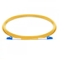 Szimplex optikai patch kábelek, monomódusú OS2 9/125 µm, sárga