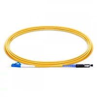 Szimplex speciális hibrid optikai patch kábelek, monomódusú OS2 9/125 µm, sárga