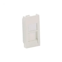 PANDUIT NetKey 22.5x45 mm adapter, 1 portos, fehér