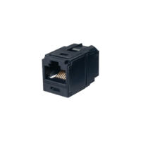PANDUIT Mini-Com UTP coupler (toldó) betét, Category 6A, fekete