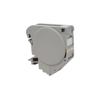 SOLARIX DIN sínre pattintható szimpla aljzat keystone betéthez, szürke