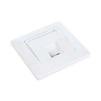 SOLARIX szimpla süllyesztett aljzat keystone betétekhez, fehér