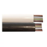 8 eres lapos telefon vezeték, fehér