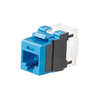 PANDUIT NetKey Cat.6A UTP keystone csatlakozó betét, kék