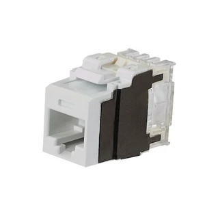 PANDUIT NetKey Cat.6A UTP keystone csatlakozó betét, fehér
