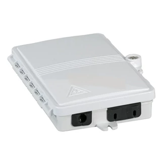 EFB optikai kötődoboz 2 szál végződtetéséhez, SC, E2000, LC dlx adapterhez, IP65