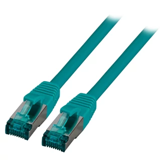 EFB Category 6A 10Gbit S/FTP réz patch kábel, zöld, L=15 méter