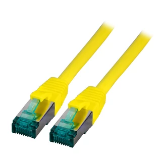 EFB Category 6A 10Gbit S/FTP réz patch kábel, sárga, L=2 méter