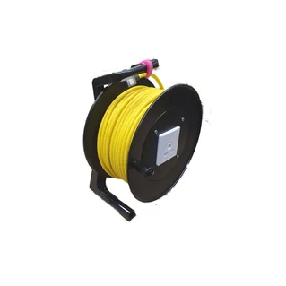EFB Cat.8 installációs link, Rj45 betét - aljzat kiépítésben, kábeldobon, L=25 méter