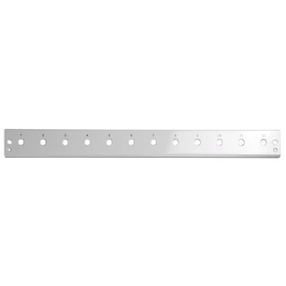 EFB 19" VSB előlap 24xST/FC D-Hole szimplex, szürke