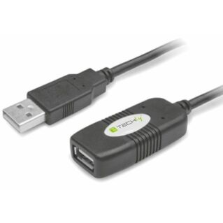 EFB USB2.0 480 Mbit/s aktív hosszabbító kábel USB-A / USB-A csatlakozókkal, 10 méter