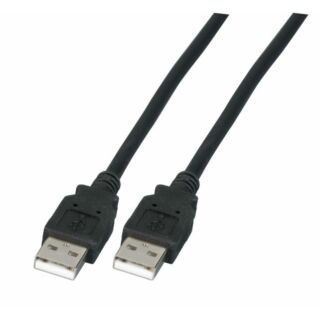 EFB USB2.0 480 Mbit/s kábel USB-A / USB-A csatlakozókkal, LSZH, 0,5 méter