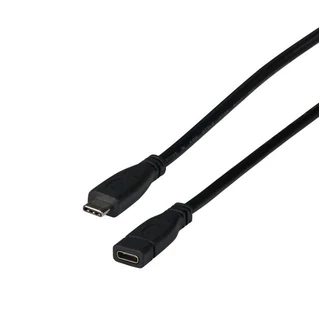 EFB USB3.2 Gen2x2 10Gbit/s hosszabbító kábel, USB-C, L=1 méter, fekete