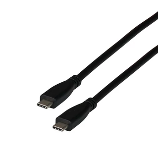 EFB USB4 20Gbit/s kábel USB-C csatlakozókkal, L=2 méter, fekete