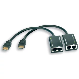 EFB HDMI / RJ45 hosszabbító adapter, 30m, FULL HD 1080P
