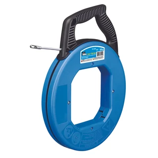 IDEAL Zoom dobozos nylonborítású rozsdamentes acél behúzó, max. 450 kg húzóerő, 30 méteres