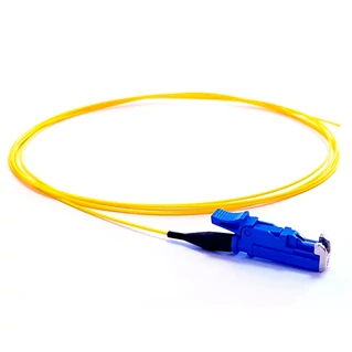 E2000/PC optikai szálpigtail, monomódusú OS2 9/125 µm, sárga, L=2 méter