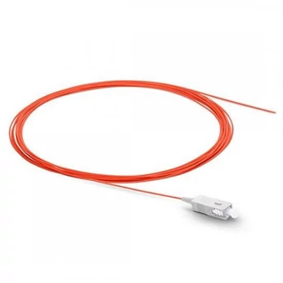 SC optikai szálpigtail, multimódusú OM1 62,5/125 µm, narancssárga, L=2 méter