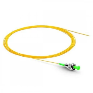 FC/APC optikai szálpigtail, monomódusú OS2 9/125 µm, sárga, L=2 méter