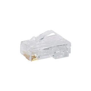 PANDUIT Pan-Plug Category 5e RJ45 moduláris dugó AWG28 fali és patch kábelekhez (tömör vagy sordrott rézvezetőhöz)
