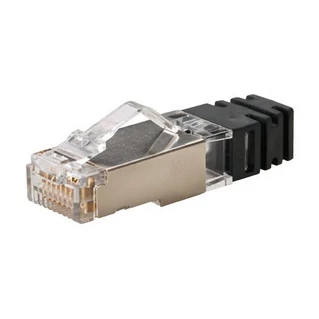 PANDUIT TX6A Category 6A árnyékolt RJ45 moduláris dugó AWG 24 fali vagy patch kábelekhez (tömör vagy sodrott rézvezetőhöz)