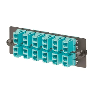 Panduit Opticom LC Fiber Adapter Panel (FAP), 12xLC duplex MM OM3/OM4