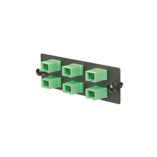 Panduit Opticom SC Fiber Adapter Panel (FAP), 6xSC/APC szimplex, SM OS2
