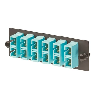 Panduit Opticom SC Fiber Adapter Panel (FAP), 6xSC duplex, MM OM3/OM4