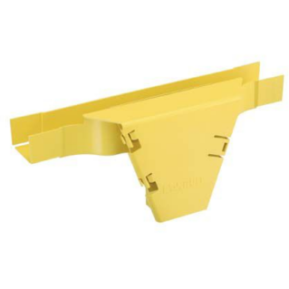 PANDUIT Fiber-Duct 2X2 vertikális T-elágazó, sárga
