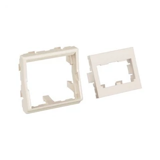 PANDUIT Mini-Com 45x45 adapter készlet, egyenes, fehér