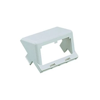 PANDUIT Mini-Com 2 modulhelyes insert, döntött, fehér